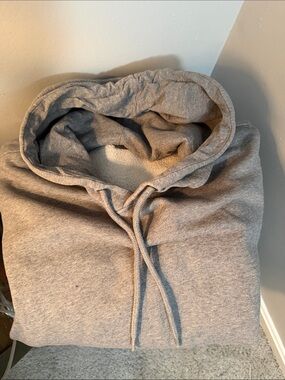 Xersion Heather Gray Hooded Sweatshirt